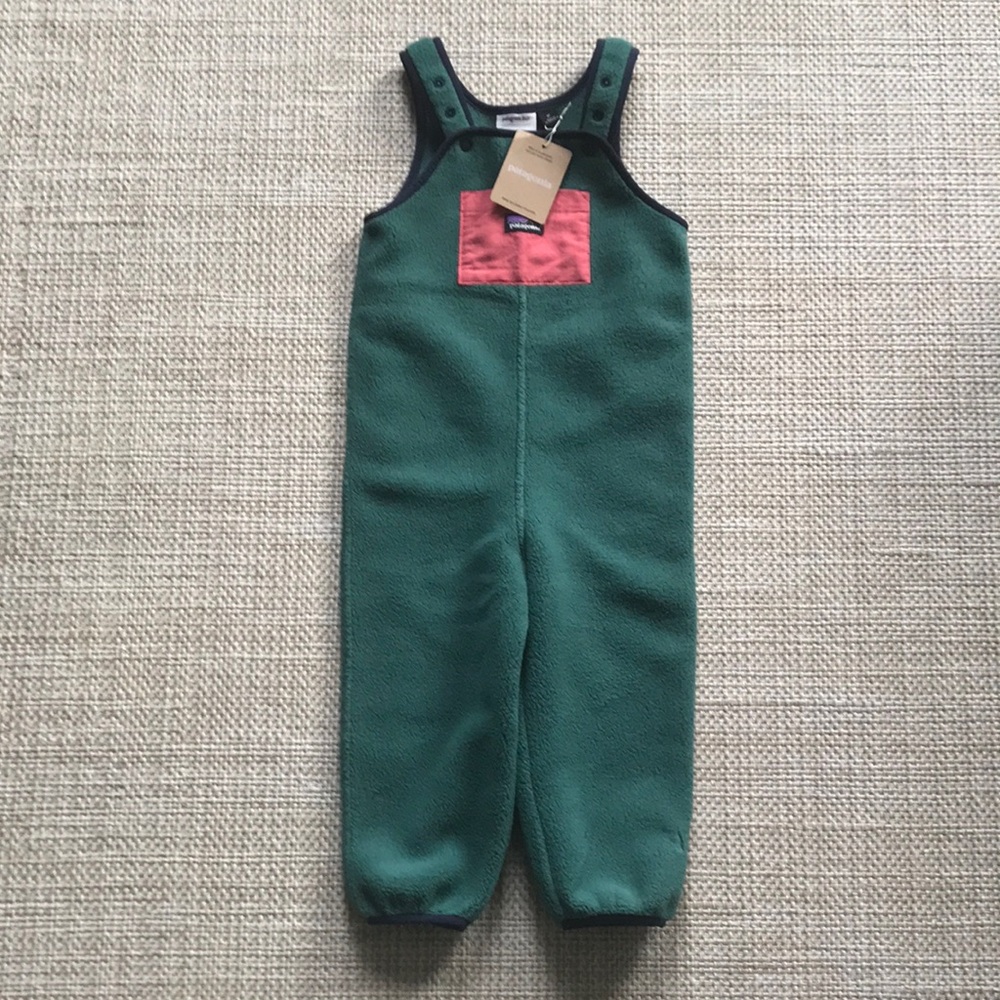 Patagonia Fleece Overalls (size 4T)